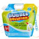 SYNCFUN 128oz Bubble Solution with Small Wand, Concentrated Solution Refills for Bubble Machine, Wands, Blower, Easter