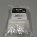 Vive Tens Unit Replacement Pads (40 Pack) - Reusable, Self Adhesive