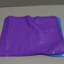 Munchkin Spotless Silicone Placemats for Kids, 2 Pack, Blue/Purple (Large)