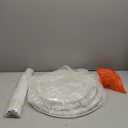 JOIEDOMI 3 Pack Spiral Christmas Tree Lights, 218 LED Outdoor Lighted Tree with Star Topper & Stakes, Christmas Decorations for Yard Porch Patio Garden Holiday Xmas Eve Night Dcor, Warm White