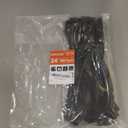 Large Zip Ties Heavy Duty Outdoor 24 inch (40 Pack), Heavy Duty Zip Ties 220 lbs, Black, by ANOSON