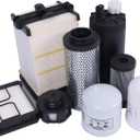 Filter Service Kit Compatible with Bobcat S450 S510 S530 S550 S570 S590 S595 S630 S650 T450 T550 T590 T595 T630 T650