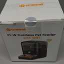 oneisall Cordless WiFi Automatic Cat Feeder, Tasty S2 Pro Rechargeable 100-Day Battery Operated Pet Feeder, 12 Cups/3L Timed Cat Food Dispenser for Large Kibble, Smart App Control (Black)