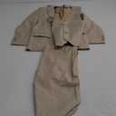 Suits for Boy Slim Fit Formal Dress Outfit Toddler Suit Blazer Vest Pants Kids Tuxedos 8Y