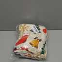 FOREVER QUEEN 6Pcs Merry Christmas Chair Covers Classic Winter Pattern Xmas Tree Sock Washable Chair Back Protector Slipcovers for Home Kitchen Hotel