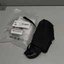 Mayerzon Dog Muzzle, Patented Soft Mesh Muzzle for Small Medium Large Dogs for Scavenging Biting Licking and Chewing, Allows to Pant and Drink (L, Black) (L-(Snout:11"-12"))