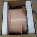 bella 1.5 Qt Slow Cooker with 3 Heat Manual Control, Ceramic Nonstick Coating, Dishwasher Safe Stoneware Pot and Tempered Glass Lid, Tangle Free Cord Wrap & Cool Touch Handles, Blossom