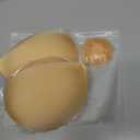 Niidor Adhesive Bra Strapless Sticky Invisible Push up Silicone Bra for Backless Dress with Reusable Nipple Covers (Nude)