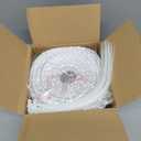 Under Couch Blocker, 4''x39.3ft Under Bed Blocker for Pets, Toy Blockers for Under Furniture with 30 Zip Ties, Couch Accessories (White)