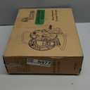 Garden Water Hose Reel Cart,Holds 50-60 Ft of 5/8 Inch Hose, Portable Hose Pipe Holder for Outside (Green)