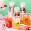 Chuangdi 50 Pcs 12 oz Princess and Witch Cups Pink and Green Disposable Witch Hat and Bows Plastic Cups for Musical Theatre Witch Themed Birthday Party Decoration