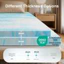 Novilla Mattress Topper California King, 2 Inch Gel Memory Foam Mattress Topper, Cooling Foam Layer for Pressure Relief, Slow Rebound Support, CertiPUR-US Certified, for RV Sofa