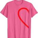 Half Heart Partner Couple Pyjamas Left Side Lovers Couple T-Shirt, S