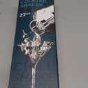 BARE BARREL Insulated Cocktail Shaker Set | Double Wall Stainless Steel | Martini Shaker for Home Bar Bartending | Built-in Drink Measure System & Strainer, Travel Bag, Recipes | Gift Set (Silver)