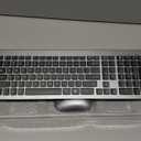 Wireless Keyboard and Mouse Combo - Ultra-Slim Design Full Size Quiet Keyboard with 3 DPI Adjustable Wireless Mouse,Sleep Mode,2.4G Cordless Thin Keyboard Mouse Set for Windows,Mac,Laptop