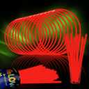 40 Pack 8 Red Glow Sticks Bracelet Necklaces Bulk with 40 Connectors Neon Glow In The Dark Party favors Supplies for Holiday Birthday Party Decoration (Red)