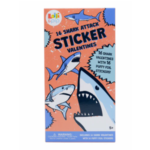 Lolli & Pip Card Sharks Sticker 16 pt, 4 Pack