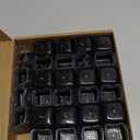 28 Pcs Chair Leg Sliders for Carpet, Square Chair Leg Floor Protectors Glides, Silicone Furniture Leg Protectors Caps, Carpet Protectors Table Feet Teflon Covers Pads (Fit:1-1/8" ~ 1-1/2")