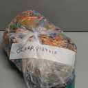 XIBLC Boho Blanket Throw Quilt, 100% Cotton Soft Light Weight Throw Blankets for Summer, 80"x90" Farmhouse Flower Decorative Blankets, All Season Rustic Reversible Bohemian Throw Quilt