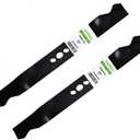 (2 Pack) 2105200317A 21 inch Push Mower Blade Compatible with Murray Hyper Tough,Blackmax, MNA 152901,152701,152903,152905, 84005221, 2105200317,Lawn Mower Blades