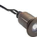 Kichler 12V MR8 Recessed In-Ground Basic Trim Centennial Brass, 2.00x3.00x2.00