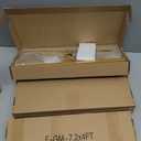 Wokceer Wedding Arch Backdrop Stand and Cover Set of 2 Metal Arch Stand with Arch Cover White 7.2FT, 6FT for Birthday Party Wedding Ceremony Bridal Baby Shower Event Decor