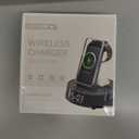 Alarm Clock with Wireless Charging Station, Clock for Bedroom with Dimmable Night Light Bluetooth Speaker, Wireless Charger Dock Station for iPhone 17 16 15 14 13 12 Pro Max, Apple Watch, AirPods Pro (Black)