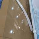 DELAVIN 56-60.in W x 75.in H Frameless Shower Door, Water Repellent Gold Shower Door with SGCC Certified Clear Tempered Glass, Easy Sliding Showe Door with Explosion-Proof Film, Stainless Steel