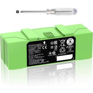 14.4V ABL-F Battery for iRobot Roomba i3 i3+ 3150 i4 i4+ 4150 i7 i7+ j7 j7+ 7158 7150 7550 7558 i8 and e5 5150 e5150 e6 e6198 Replacement Battery for Roomba i & e & j Series 64.2Wh 4460mAh