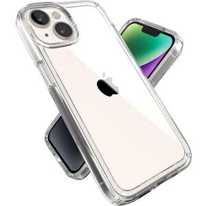 Speck Clear iPhone 14 & iPhone 13 Case - Drop Protection, Scratch Resistant & Anti-Yellowing Dual Layer Case for iPhone 14 & iPhone 13 Case for 6.1 inch Model - GemShell