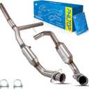 PHILTOP Left and Right Catalytic Converter Compatible with 2004-2006 F150 5.4L 4WD, 2006-2008 Mark LT 5.4L 4WD - Replace# 53569, 645217, 30494, 50553, 645218, 30495 (EPA Compliant)