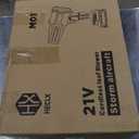 Leaf Blower Cordless, Handheld Leaf Blower with Battery and Charger, Handheld Leaves Blower Dryer Air Blowers for Patio Cleaning (Orange)