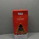 Angooni Christmas Car Decoration with Colorful LED Car Kit - 17 Inch Reindeer Antlers with Ears, Red Nose, and Tail - Exterior Accessories for Cars, Trucks, Jeeps, SUVs