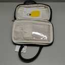 Travel Makeup Bag for Women Fashion Large Capacity Pouch Open Flat Cosmetic Portable Organizer Waterproof Large Opening Storage Toiletry Bags Vertical Free-Standing Brush Holder for Easy Access Black