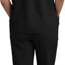 Scrubs for Women Set, Medical Women Scrubs-Stand-Up Collar Scrub Top & Jogger Scrub Pants with 8 Pockets (S)