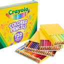 Crayola Colored Pencils Set (120ct), Coloring Book Pencils, Kids Classroom Art Supplies, Bulk Colored Pencils, Presharpened, Gifts for Kids, Ages 3, 4, 5