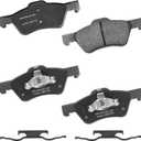 Bendix Premium SBC1047 Ceramic Front Brake Pads for Ford Escape 2011-2005, Mazda Tribute 2006-2005, Tribute 2011-2008, Mercury Mariner 2011-2005 (select trims only)