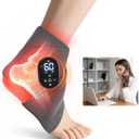 Red Light Therapy for Feet & Ankle, Infrared Neuropathy Foot Massager with Heat, 8 Massage Modes, 20 Intensity Levels,Ankle & Body Massager, 1pack