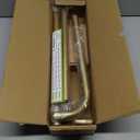 TANGWIN Gold Wrap Around Curtain Rods for Windows 48 to 90":Blackout Heavy Duty Adjustable Curtain Rod Room Darkening,Modern Industrial Curved French Return Metal Drapery Rods Easy Install,Brass Gold