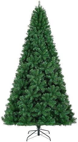 KTKDE 6ft Artificial Christmas Tree, Premium Spruce Holiday Christmas Tree  Branch Tips, Xmas Trees Easy Assembly, Foldable Base Tall Christmas Tree for Home Office Party Decoration