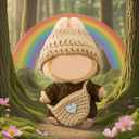 2 x 3Pcs Premium Outfit with Accessories, Hand Crocheted Hat, Sweaters, Bag