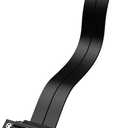 XRIKUI PCIe x4 4.0 Riser Cable,PCIExpress 4X Male to Female Extension Cable PCIe Extender Adapter 20CM_18090 Degrees