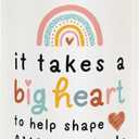 Teacher Appreciation Gift for Women - Thank You Ideas for Valentines, Back to School - 16 Oz Can Glass
