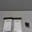 Lamicall Waterproof Phone Pouch Case - [2 Pack][Easy Lock & Heavy Duty] IPX8 Water Proof Cell Phone Dry Bag for Beach, Gift Protector for iPhone 17 16 15 14 13 12 11 Pro Max Plus Air, Galaxy S25, 4-7"