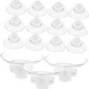 16Pcs Heavy Duty Suction Cups with Screw Nut for Glass Fish Tanks Practical Aquarium Accessories for Secure Decoration Fixing and Easy Installation