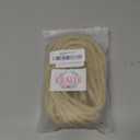 Kraler Dreadlock Extensions, 22" 613 Blonde Synthetic Crochet Dreads Extensions 100% Handmade Single Ended Dreads Thin 0.6cm Width Reggae Style Dreadlock for Girls(10 Strands)