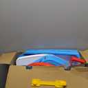 Toddler Basketball Hoop Indoor Outdoor - Height Adjustable 27.6-54 Inches (5 Slots), Kids Basketball Hoop with 4 Inflatable Balls & Pump, Safe Toddler Toys for 1-6 Year Old Boys Girls (Blue)