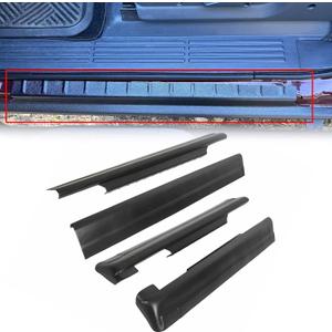 ECOTRIC Rocker Panel Guard Trail Armor Compatible with 1999-2006 Chevy Chevrolet Silverado/GMC Sierra 1500 2500 3500 2007 Chevy Chevrolet Silverado 1500 2500 HD 3500 Classic Crew Cab