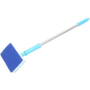 6 pcs Adjustable Aquarium Cleaning Brush Fish Tank Handle Brush Sturdy Stainless Steel No Deformation