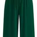 PRETTYGARDEN One Piece Jumpsuits for Women Dressy Casual Sleeveless Crewneck Wide Leg Rompers Jumpers Vacation Summer Outfits, M